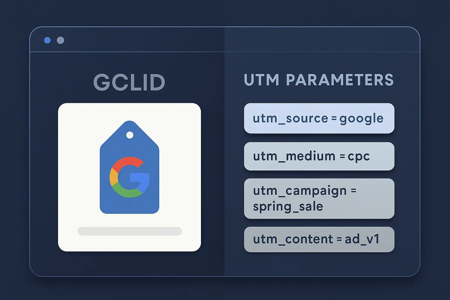 GCLID vs UTM parameters for Google Ads