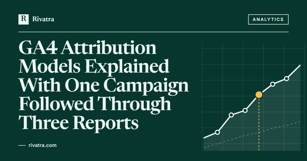Cover image for: GA4 Attribution Models Explained With One Campaign Followed Through Three Reports